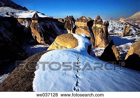 Fairy chimneys, Pasabagi, Devrent Valley, Zelve. Cappadocia, Turkey View Large Photo Image Stock Photo - Fairy chimneys, Pasabagi, Devrent Valley, Zelve. Cappadocia, Turkey. Fotosearch