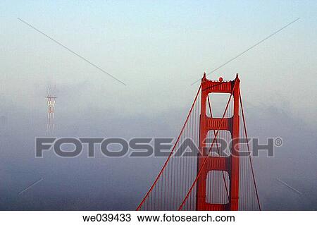 Stock Image - Golden Gate Bridge, San Francisco. California, USA. Fotosearch