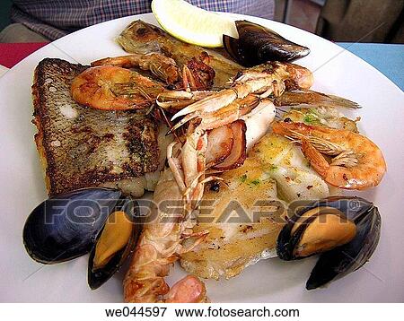 Grilled fish. View Large Photo Image Stock Photo - Grilled fish.. Fotosearch