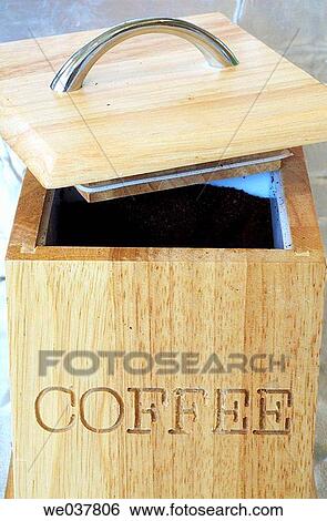 Ground coffee View Large Photo Image Stock Photograph - Ground coffee. Fotosearch