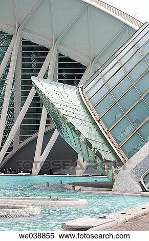 Hemisferic and Pr? ncipe Felipe Museum of Sciences. City of Arts and Sciences. Valencia. Spain View Large Photo Image Stock Photography - Hemisferic and Pr? ncipe Felipe Museum of Sciences. City of Arts and Sciences. Valencia. Spain. Fotosearch