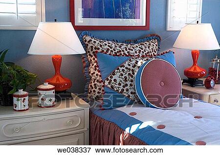 Home interior bedroom View Large Photo Image Stock Photo - Home interior bedroom. Fotosearch