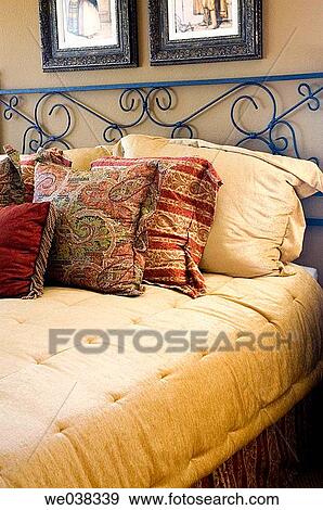 Home interior bedroom View Large Photo Image Stock Photo - Home interior bedroom. Fotosearch