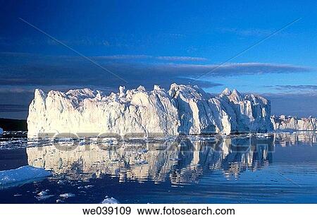 Stock Photo - Iceberg. Disko Bay. Jakobshavn. Greenland. Fotosearch