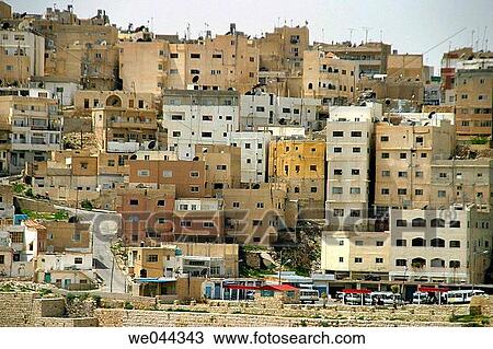 Kerak, Jordan View Large Photo Image Stock Image - Kerak, Jordan. Fotosearch