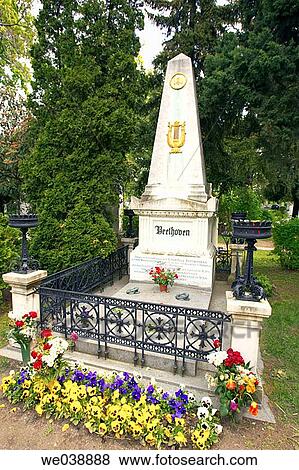 Stock Photo - Ludwig Van Beethoven Grave, Vienna, Austria. Fotosearch