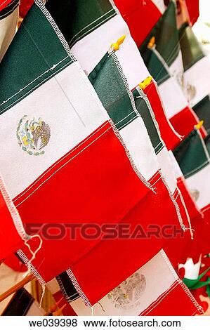 Mexican flag View Large Photo Image Stock Photo - Mexican flag. Fotosearch
