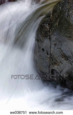 Stock Image - Mountain stream Teuchl, Reisseck, M÷lltal, mountains Hohe Tauern, Carinthia (K? rnten), Austria, Alps. Fotosearch