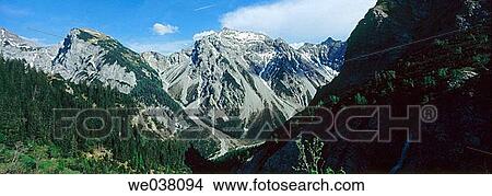 Mountains near Gramai-Alm. Rofan Mountains. Alps. Tyrol. Austria. View Large Photo Image Picture - Mountains near Gramai-Alm. Rofan Mountains. Alps. Tyrol. Austria.. Fotosearch