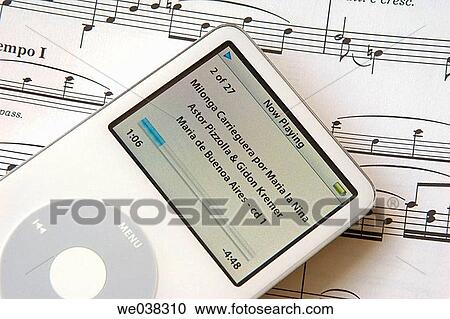 MP3 Music Player View Large Photo Image Stock Image - MP3 Music Player. Fotosearch