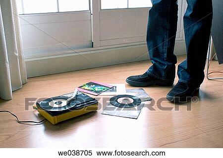 Old vinyl records View Large Photo Image Stock Photography - Old vinyl records. Fotosearch