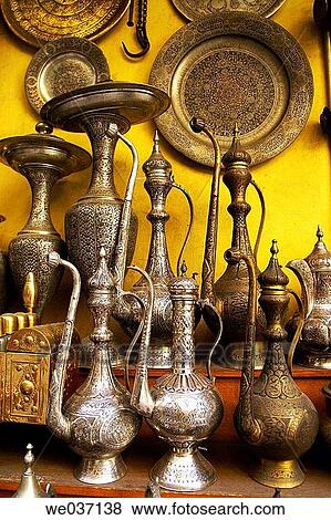 Otoman antiques at bazaar, Istanbul. Turkey View Large Photo Image Stock Photo - Otoman antiques at bazaar, Istanbul. Turkey. Fotosearch