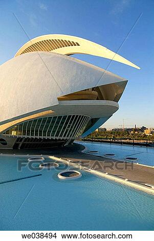 Palacio de las Artes Reina Sof? a, City of Arts and Sciences by S. Calatrava. Valencia, Comunidad Valenciana, Spain View Large Photo Image Picture - Palacio de las Artes Reina Sof? a, City of Arts and Sciences by S. Calatrava. Valencia, Comunidad Valenciana, Spain. Fotosearch