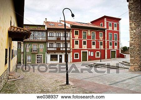 Stock Photo - Palacio de Posada Herrera, Llanes, Asturias, Espa±a.. Fotosearch