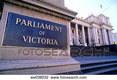 Parliament of Victoria in Melbourne Central Business District. Victoria. Australia. View Large Photo Image Stock Image - Parliament of Victoria in Melbourne Central Business District. Victoria. Australia.. Fotosearch