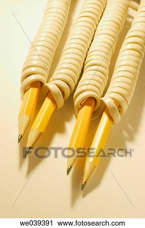 Pencils in coils View Large Photo Image Stock Image - Pencils in coils. Fotosearch
