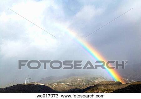 Rainbow over Sierra Nevada. Granada province, Andalusia, Spain View Large Photo Image Stock Image - Rainbow over Sierra Nevada. Granada province, Andalusia, Spain. Fotosearch