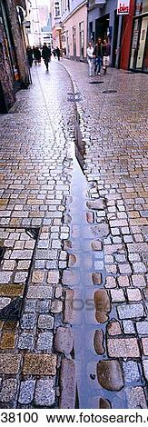 Stock Image - Regensburg / Ratisbone. Oberpfalz / Upper Palatinate. Bavaria. Germany.. Fotosearch