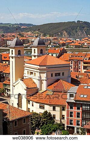 Ribadesella. Asturias, Spain View Large Photo Image Stock Photograph - Ribadesella. Asturias, Spain. Fotosearch