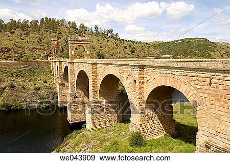 Roman bridge. Alcantara. Caceres province. Extremadura. Spain View Large Photo Image Stock Photo - Roman bridge. Alcantara. Caceres province. Extremadura. Spain. Fotosearch