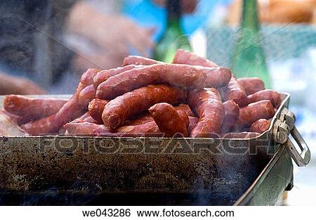 Sausages View Large Photo Image Stock Photograph - Sausages. Fotosearch