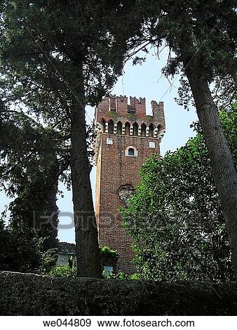 Scaligeri Castle. Lazise. Garda Lake. Veneto. Italy. View Large Photo Image Stock Photo - Scaligeri Castle. Lazise. Garda Lake. Veneto. Italy.. Fotosearch