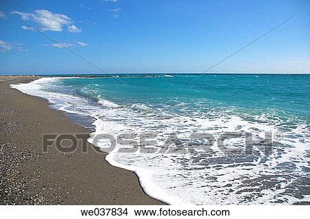 Spain, Andalusia, Almu±ecar, beach View Large Photo Image Picture - Spain, Andalusia, Almu±ecar, beach. Fotosearch