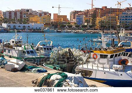 Spain, Andalusia, Costa Almeria, Roquetas de Mar View Large Photo Image Stock Image - Spain, Andalusia, Costa Almeria, Roquetas de Mar. Fotosearch