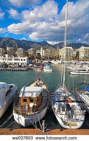Spain, Andalusia, Costa del Sol, Marbella View Large Photo Image Stock Image - Spain, Andalusia, Costa del Sol, Marbella. Fotosearch