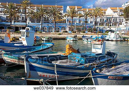 Spain, Andalusia, Costa del Sol, Estepona View Large Photo Image Stock Photo - Spain, Andalusia, Costa del Sol, Estepona. Fotosearch