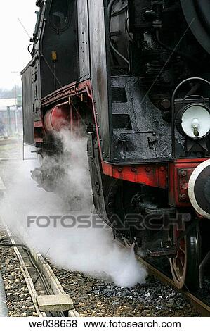 Steam locomotive View Large Photo Image Stock Photo - Steam locomotive. Fotosearch