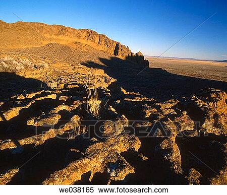 Sunset on Fort Rock in February. Lake County, Oregon, USA View Large Photo Image Stock Photography - Sunset on Fort Rock in February. Lake County, Oregon, USA. Fotosearch