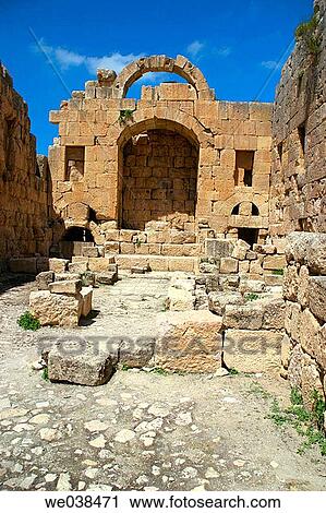 Temple of Artemis, archaeological site of Jerash. Jordan View Large Photo Image Stock Image - Temple of Artemis, archaeological site of Jerash. Jordan. Fotosearch