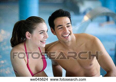 Therapeutic seawater pool (33? C) with hydrojet, underwater massage jets, waterfalls, bubbles, shoulder and neck massage waterfalls, jacuzzis, against-the-current swimming, and hot and cold plunge pools View Large Photo Image Picture - Therapeutic seawater pool (33? C) with hydrojet, underwater massage jets, waterfalls, bubbles, shoulder and neck massage waterfalls, jacuzzis, against-the-current swimming, and hot and cold plunge pools. Fotosearch