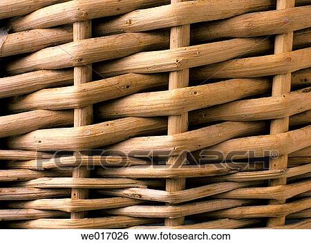 Wicker basket View Large Photo Image Stock Photograph - Wicker basket. Fotosearch