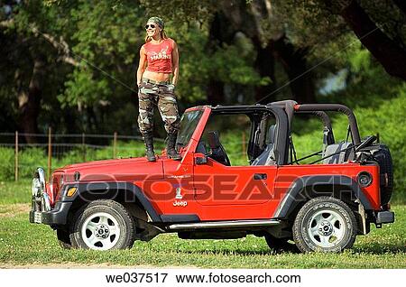 Stock Photo - 30's, amusement, 4x4, 20's. Fotosearch