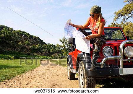 Stock Photography - 30's, amusement, 4x4, 20's. Fotosearch