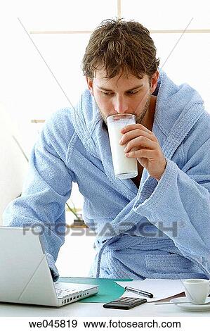 30's, beard, bathrobe, 20's View Large Photo Image Stock Photo - 30's, beard, bathrobe, 20's. Fotosearch