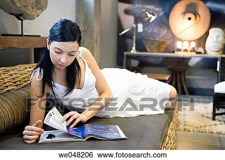 30's, browse, at-home, 20's View Large Photo Image Stock Photograph - 30's, browse, at-home, 20's. Fotosearch