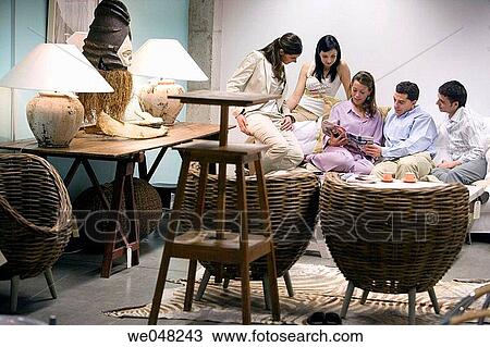 30's, browsing, browse, at-home, 20's View Large Photo Image Stock Image - 30's, browsing, browse, at-home, 20's. Fotosearch