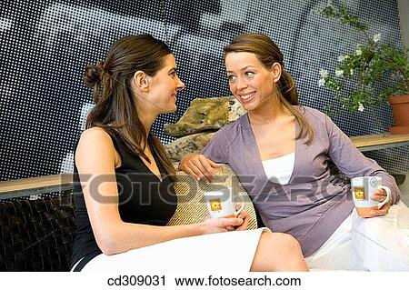 30's, chat, at-home, 20's View Large Photo Image Stock Image - 30's, chat, at-home, 20's. Fotosearch