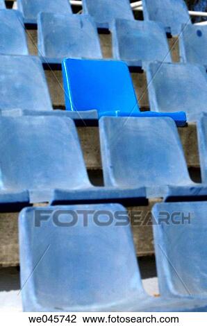 absent, blue, audience, arrangement, absence View Large Photo Image Stock Image - absent, blue, audience, arrangement, absence. Fotosearch