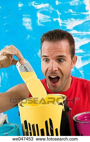 Stock Image - accident, cell phone, catastrophe, 20's. Fotosearch