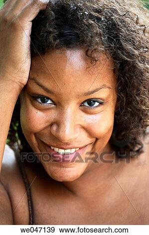 African-American woman View Large Photo Image Stock Photo - African-American woman. Fotosearch