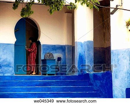 African, blue, architecture, arch, Africa View Large Photo Image Stock Photo - African, blue, architecture, arch, Africa. Fotosearch
