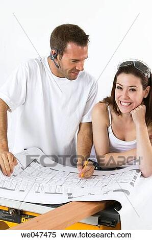 architecture, business, blueprint, architect View Large Photo Image Stock Photography - architecture, business, blueprint, architect. Fotosearch