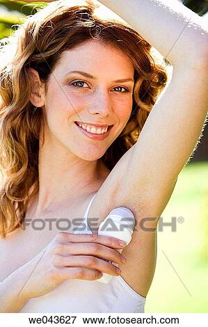armpit, Body care, axilla, Arms raised, 20's View Large Photo Image Stock Photo - armpit, Body care, axilla, Arms raised, 20's. Fotosearch