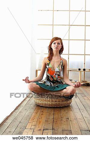 at-home, barefoot, absorbed View Large Photo Image Stock Photo - at-home, barefoot, absorbed. Fotosearch