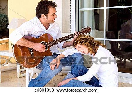 at-home, bonding, bond, 30's View Large Photo Image Stock Photo - at-home, bonding, bond, 30's. Fotosearch