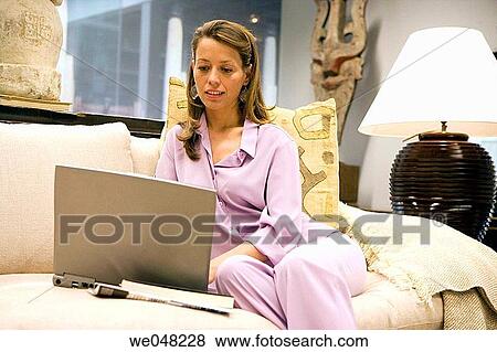 at-home, calm, 30's View Large Photo Image Stock Photo - at-home, calm, 30's. Fotosearch